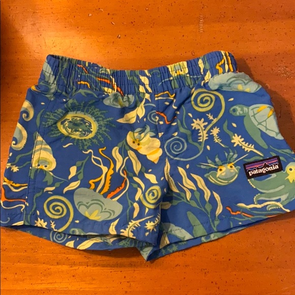 patagonia baby swim trunks